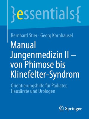 cover image of Manual Jungenmedizin II--von Phimose bis Klinefelter-Syndrom